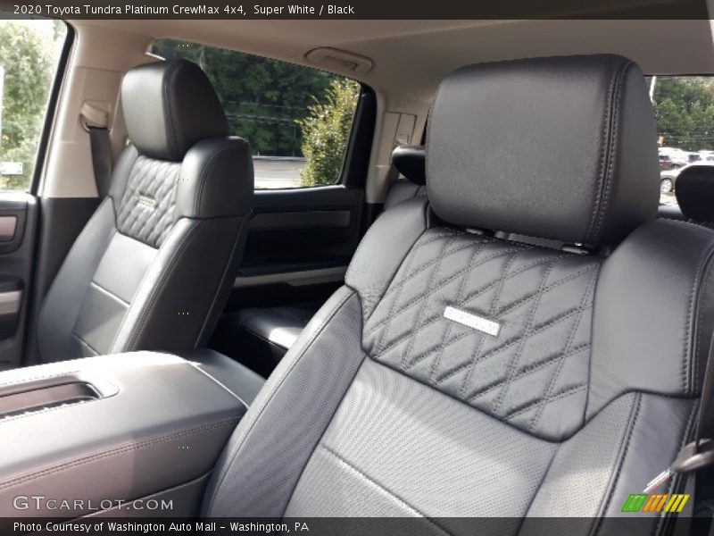 Super White / Black 2020 Toyota Tundra Platinum CrewMax 4x4