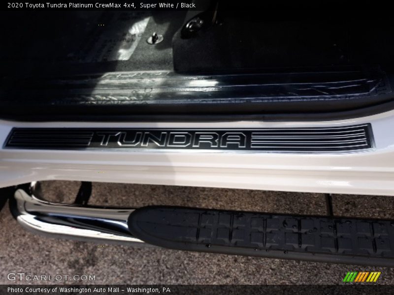 Super White / Black 2020 Toyota Tundra Platinum CrewMax 4x4