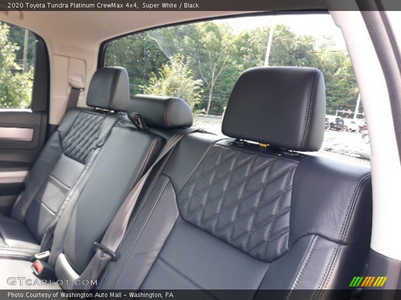 Super White / Black 2020 Toyota Tundra Platinum CrewMax 4x4