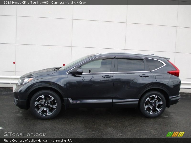 Gunmetal Metallic / Gray 2019 Honda CR-V Touring AWD