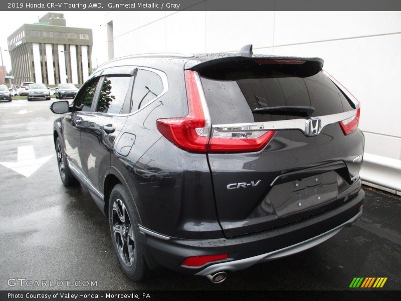 Gunmetal Metallic / Gray 2019 Honda CR-V Touring AWD