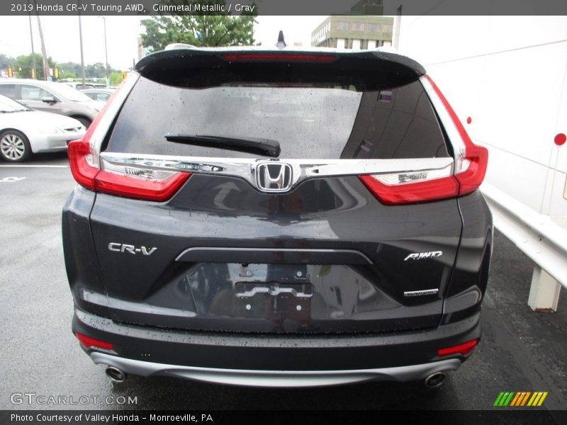 Gunmetal Metallic / Gray 2019 Honda CR-V Touring AWD