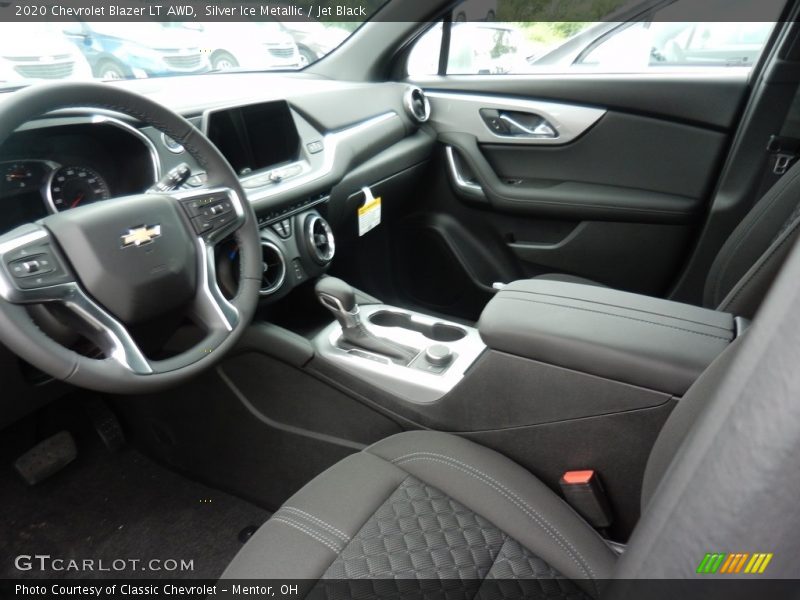 Silver Ice Metallic / Jet Black 2020 Chevrolet Blazer LT AWD