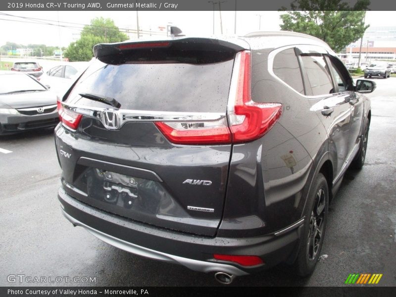 Gunmetal Metallic / Gray 2019 Honda CR-V Touring AWD