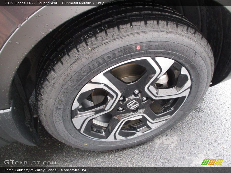 Gunmetal Metallic / Gray 2019 Honda CR-V Touring AWD