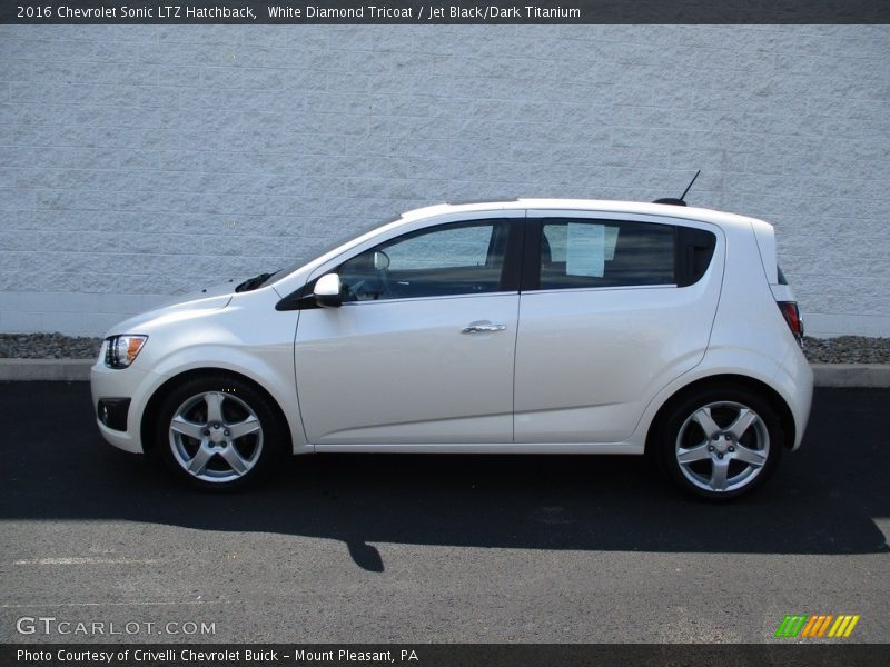  2016 Sonic LTZ Hatchback White Diamond Tricoat