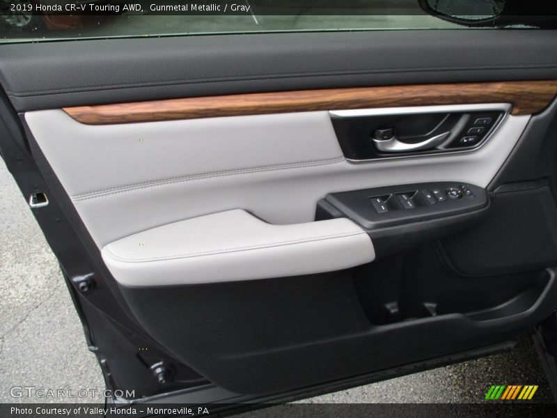 Gunmetal Metallic / Gray 2019 Honda CR-V Touring AWD