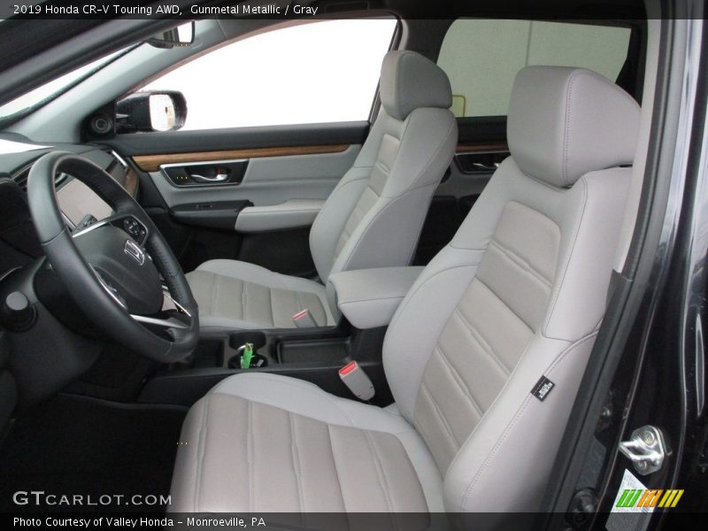 Gunmetal Metallic / Gray 2019 Honda CR-V Touring AWD