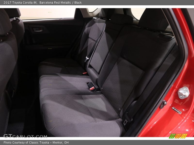 Barcelona Red Metallic / Black 2017 Toyota Corolla iM