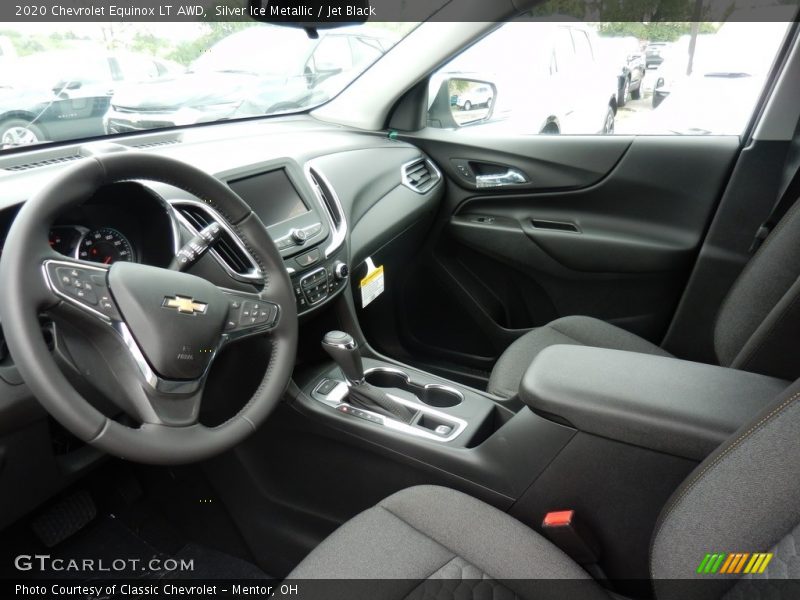 Silver Ice Metallic / Jet Black 2020 Chevrolet Equinox LT AWD