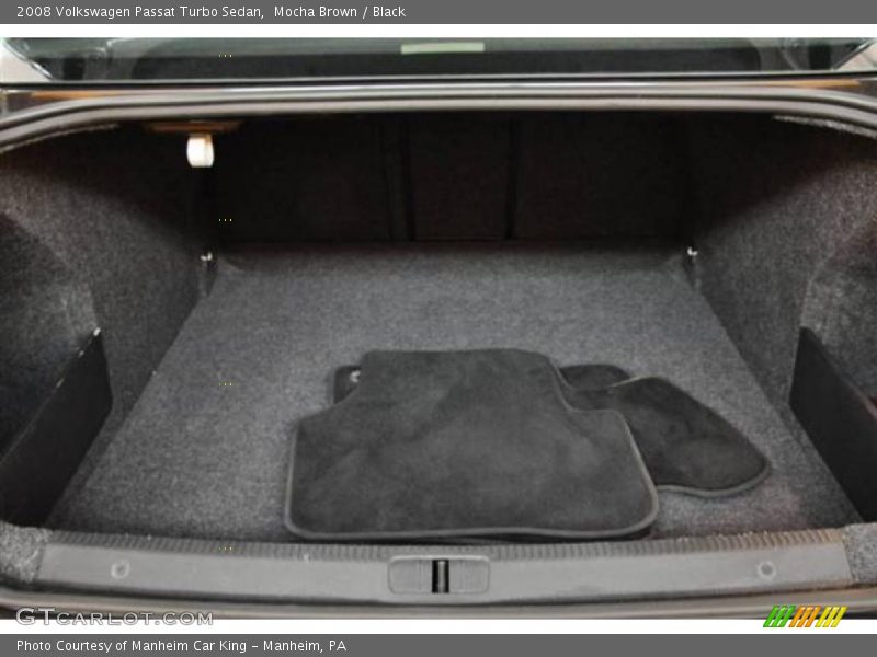 Mocha Brown / Black 2008 Volkswagen Passat Turbo Sedan