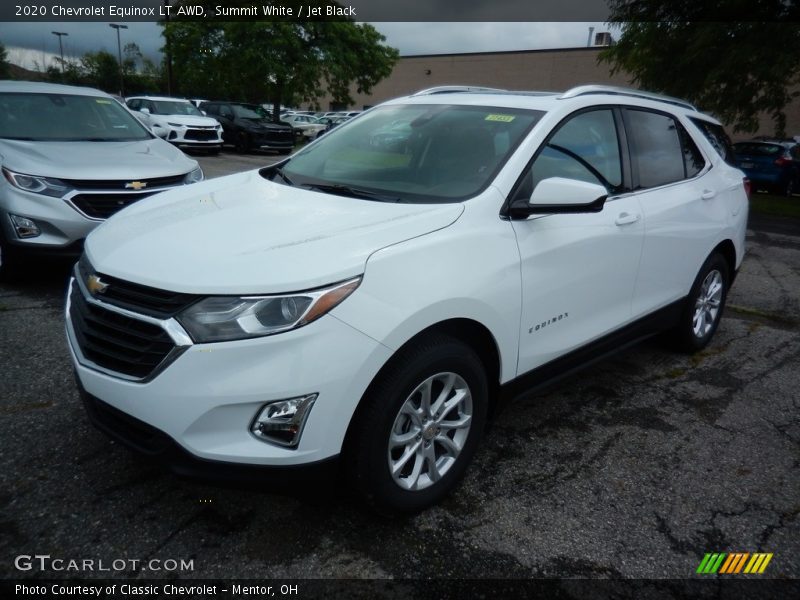 Summit White / Jet Black 2020 Chevrolet Equinox LT AWD