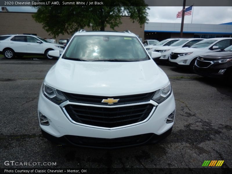 Summit White / Jet Black 2020 Chevrolet Equinox LT AWD