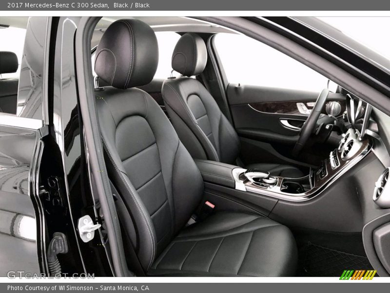 Black / Black 2017 Mercedes-Benz C 300 Sedan