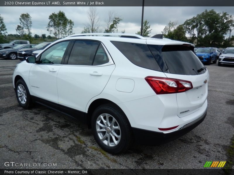 Summit White / Jet Black 2020 Chevrolet Equinox LT AWD