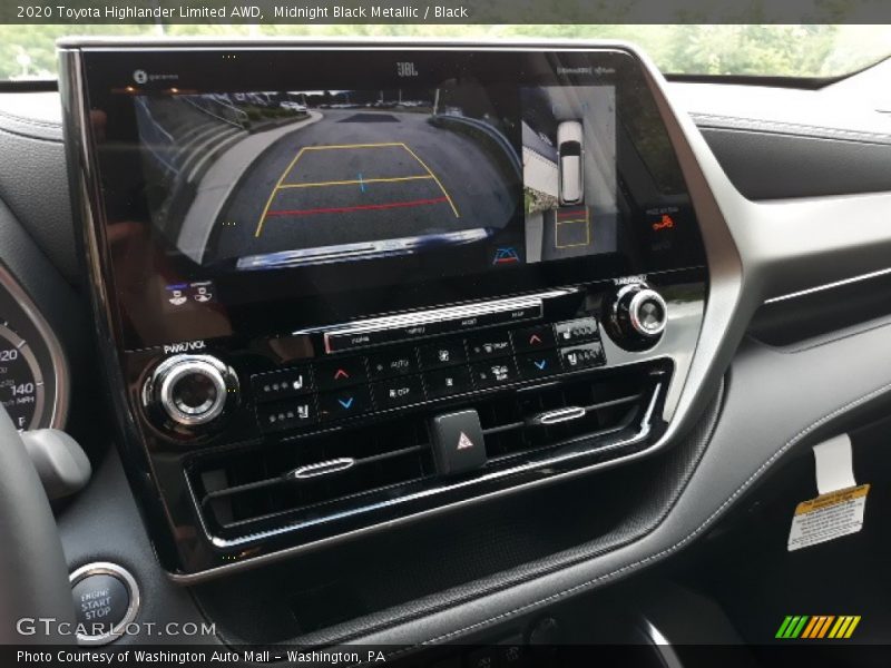 Midnight Black Metallic / Black 2020 Toyota Highlander Limited AWD