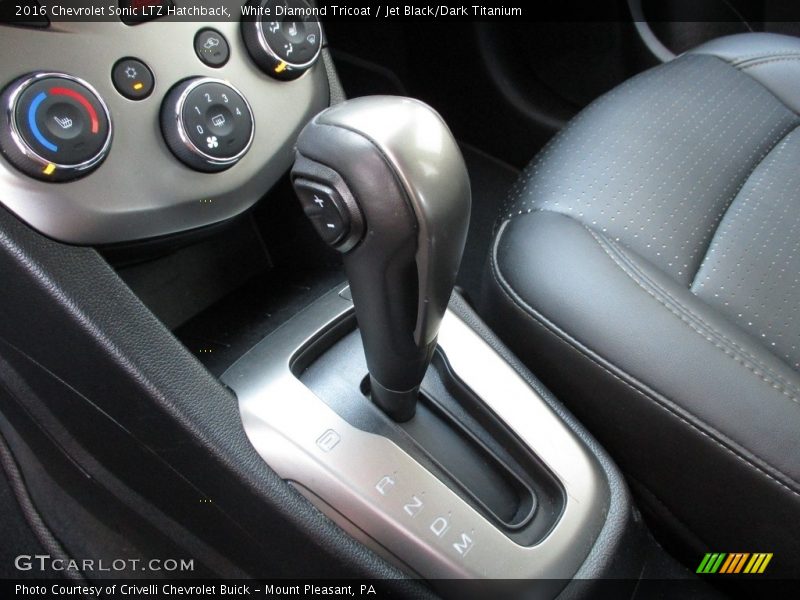  2016 Sonic LTZ Hatchback 6 Speed Automatic Shifter