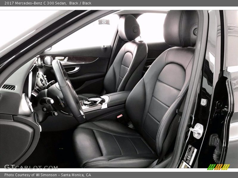 Black / Black 2017 Mercedes-Benz C 300 Sedan