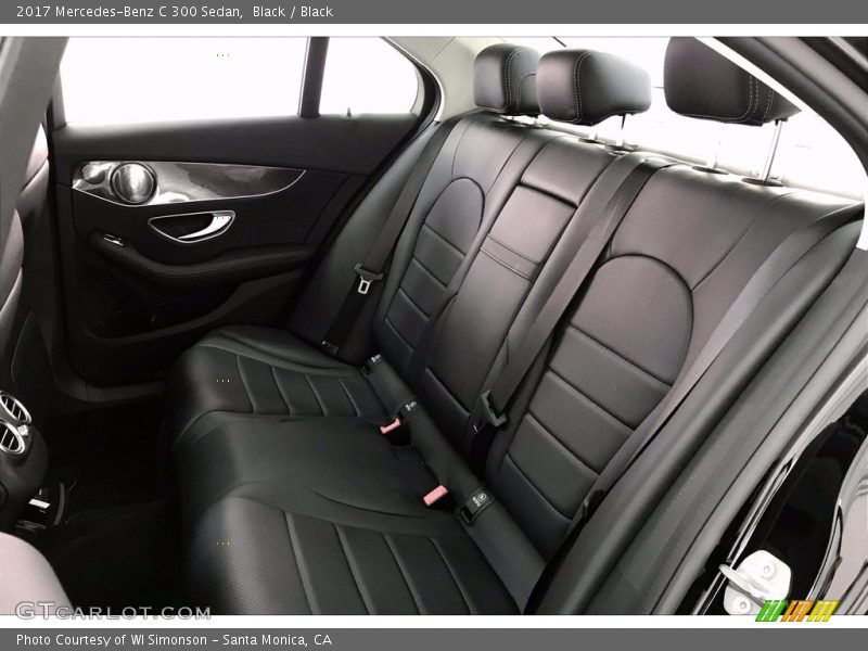 Black / Black 2017 Mercedes-Benz C 300 Sedan