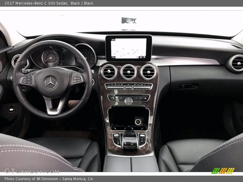 Black / Black 2017 Mercedes-Benz C 300 Sedan