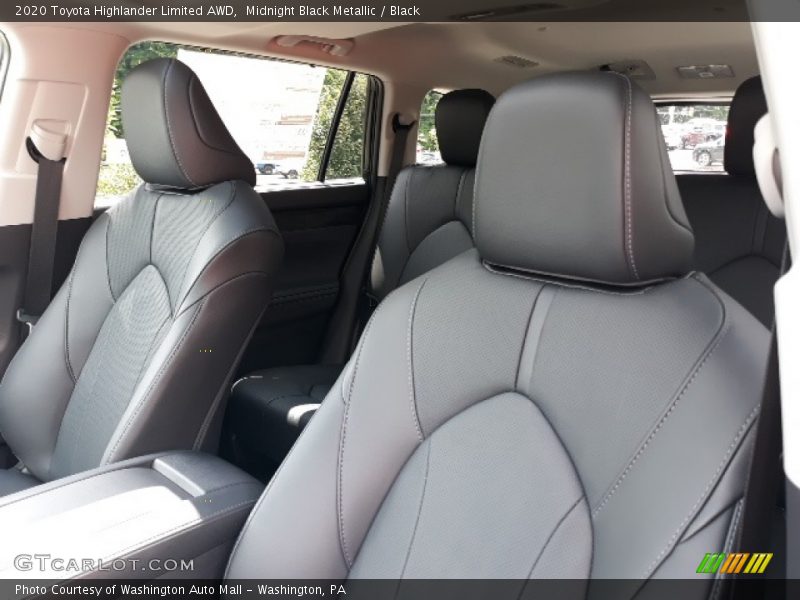 Midnight Black Metallic / Black 2020 Toyota Highlander Limited AWD