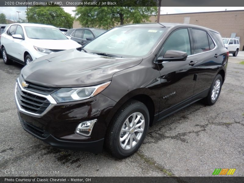 Chocolate Metallic / Jet Black 2020 Chevrolet Equinox LT AWD