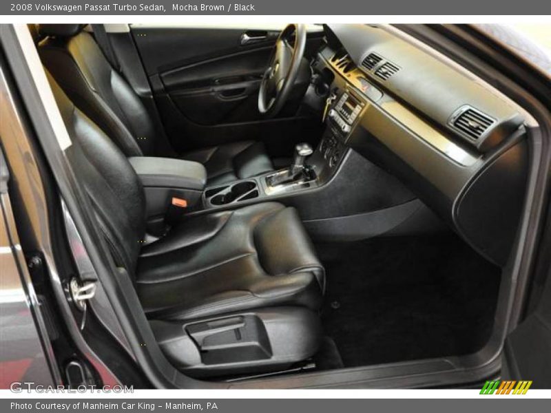Mocha Brown / Black 2008 Volkswagen Passat Turbo Sedan