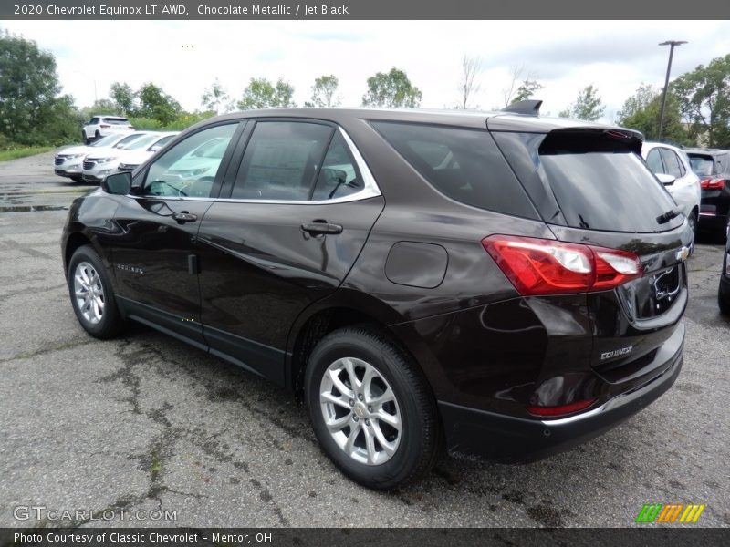 Chocolate Metallic / Jet Black 2020 Chevrolet Equinox LT AWD