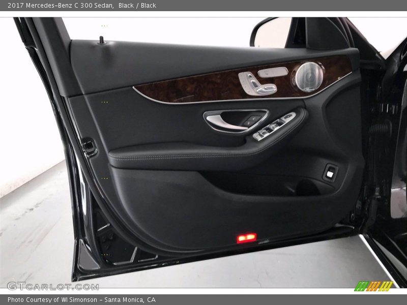 Black / Black 2017 Mercedes-Benz C 300 Sedan