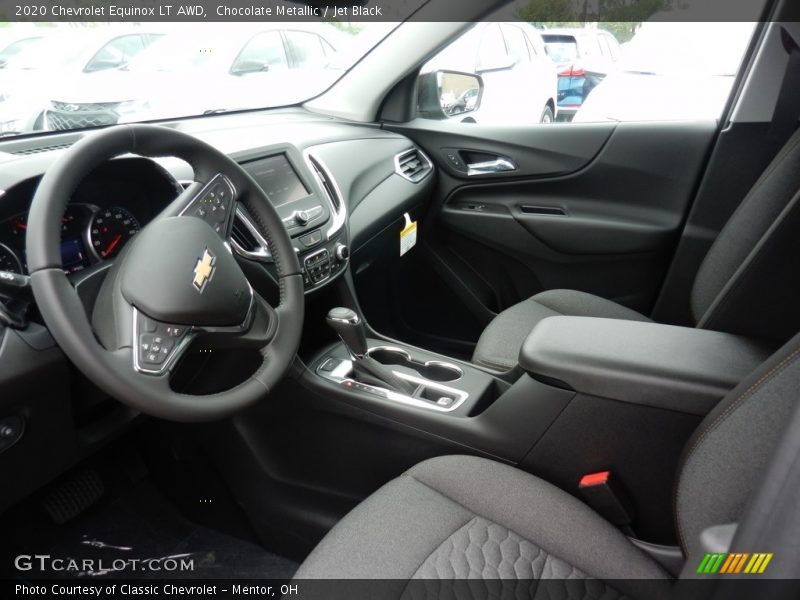 Chocolate Metallic / Jet Black 2020 Chevrolet Equinox LT AWD
