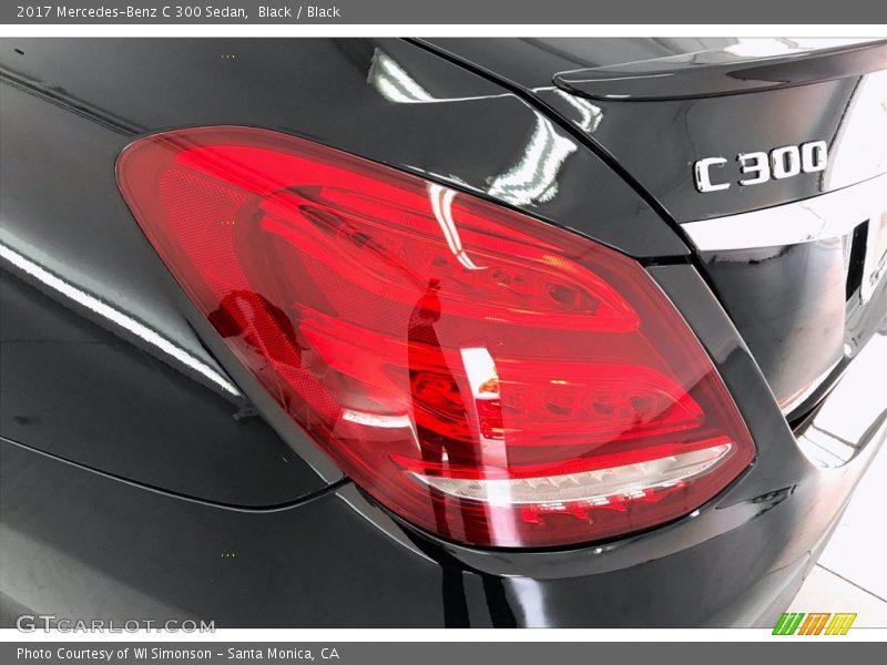 Black / Black 2017 Mercedes-Benz C 300 Sedan