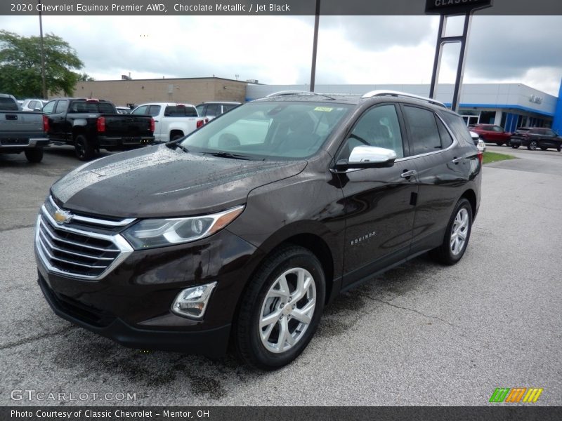 Chocolate Metallic / Jet Black 2020 Chevrolet Equinox Premier AWD