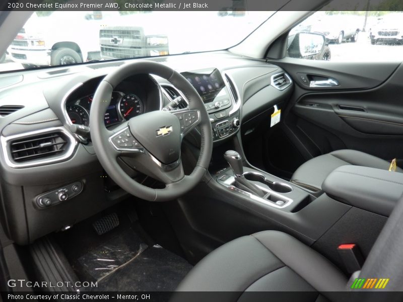 Chocolate Metallic / Jet Black 2020 Chevrolet Equinox Premier AWD