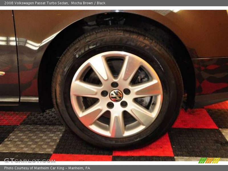 Mocha Brown / Black 2008 Volkswagen Passat Turbo Sedan