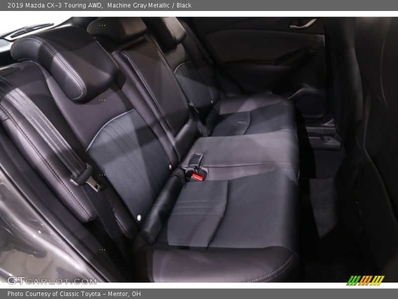 Machine Gray Metallic / Black 2019 Mazda CX-3 Touring AWD
