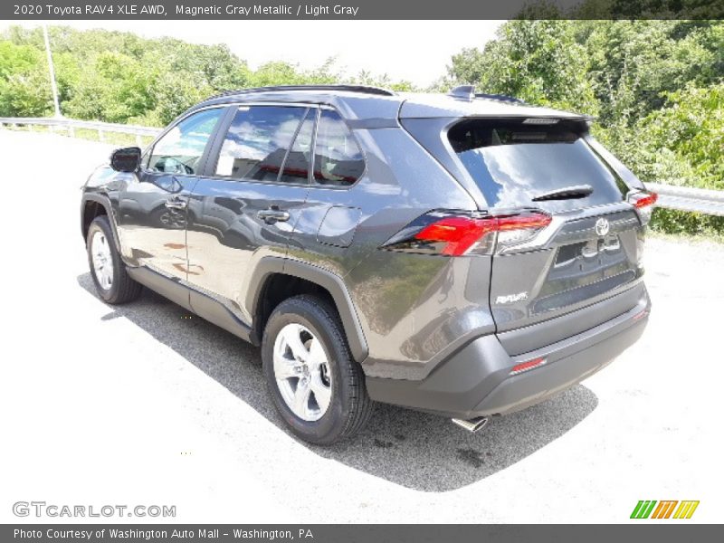 Magnetic Gray Metallic / Light Gray 2020 Toyota RAV4 XLE AWD