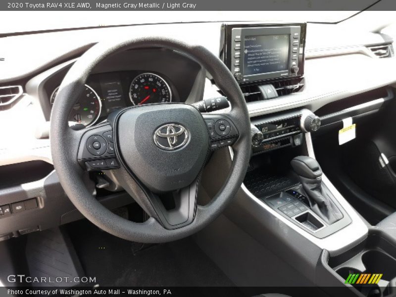 Magnetic Gray Metallic / Light Gray 2020 Toyota RAV4 XLE AWD