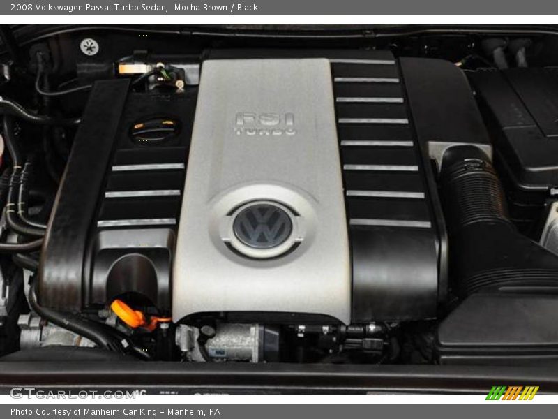 Mocha Brown / Black 2008 Volkswagen Passat Turbo Sedan
