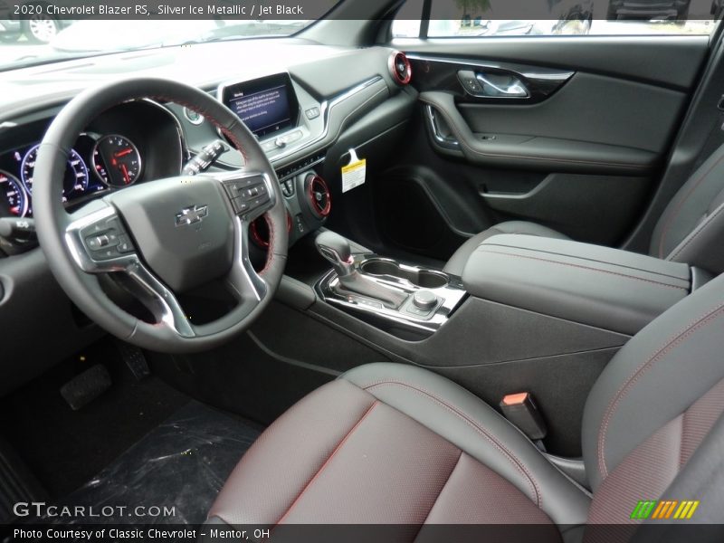 Front Seat of 2020 Blazer RS