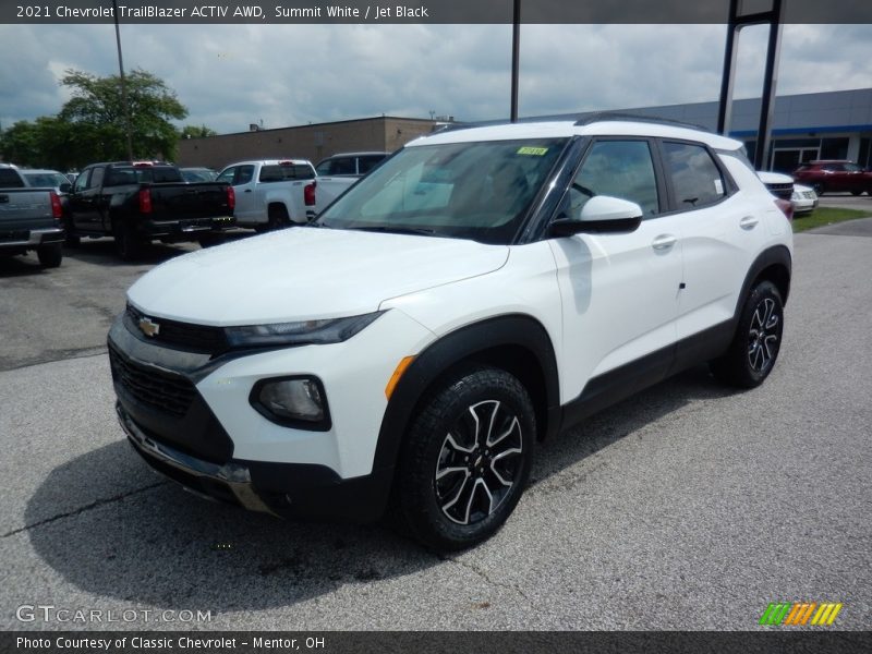Summit White / Jet Black 2021 Chevrolet TrailBlazer ACTIV AWD