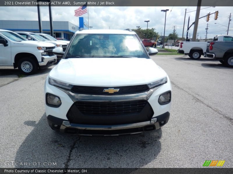 Summit White / Jet Black 2021 Chevrolet TrailBlazer ACTIV AWD