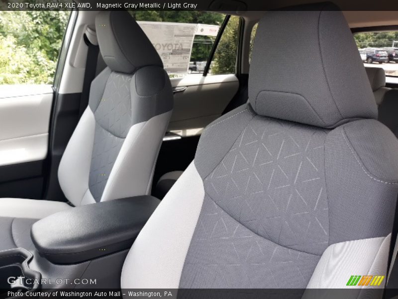 Magnetic Gray Metallic / Light Gray 2020 Toyota RAV4 XLE AWD