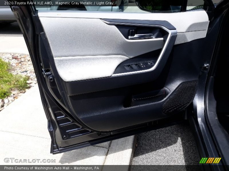 Magnetic Gray Metallic / Light Gray 2020 Toyota RAV4 XLE AWD