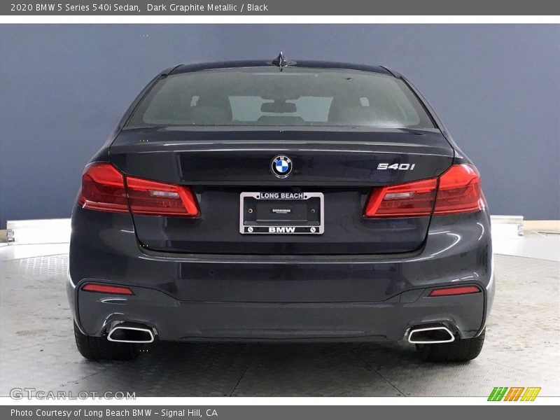 Dark Graphite Metallic / Black 2020 BMW 5 Series 540i Sedan