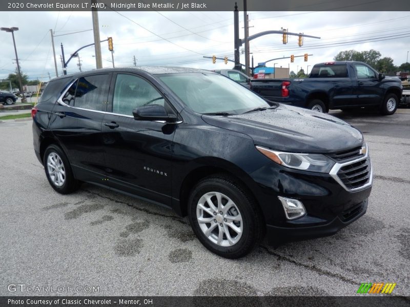 Midnight Blue Metallic / Jet Black 2020 Chevrolet Equinox LT AWD