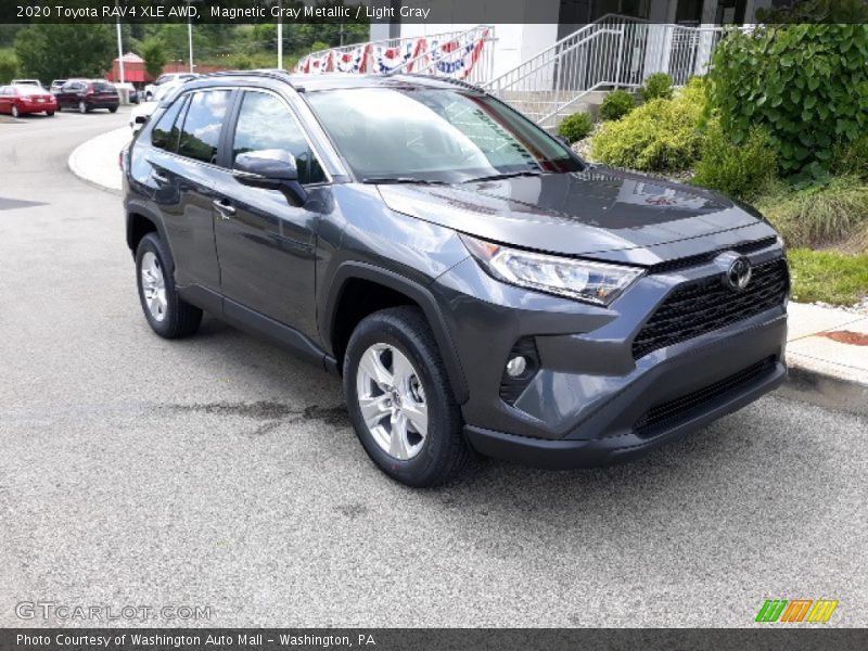 Magnetic Gray Metallic / Light Gray 2020 Toyota RAV4 XLE AWD