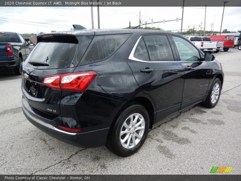 Midnight Blue Metallic / Jet Black 2020 Chevrolet Equinox LT AWD