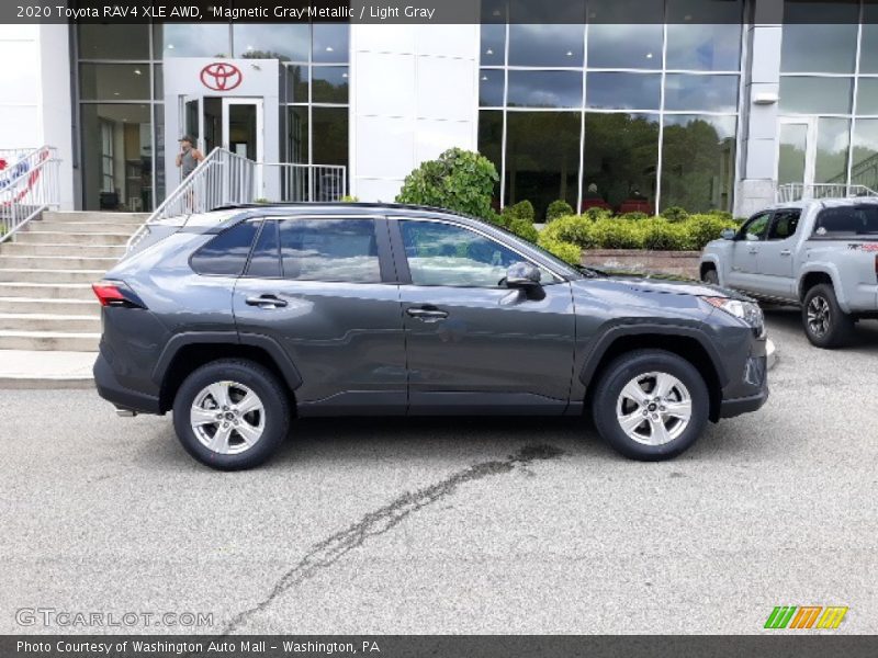 Magnetic Gray Metallic / Light Gray 2020 Toyota RAV4 XLE AWD