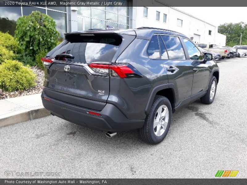 Magnetic Gray Metallic / Light Gray 2020 Toyota RAV4 XLE AWD