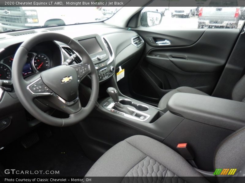 Midnight Blue Metallic / Jet Black 2020 Chevrolet Equinox LT AWD